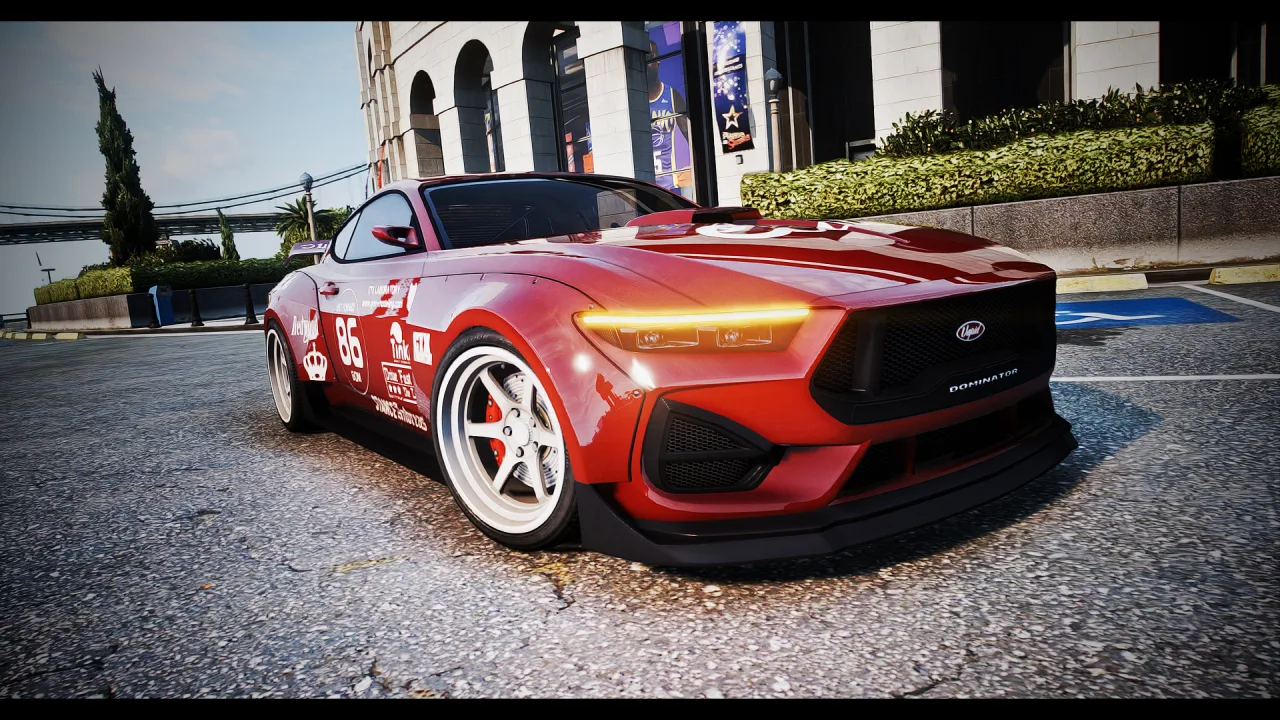 Vapid Dominator GT DCL MANDEM | Addon Sound | 143 Tuning Parts | Liveries | Scratch Made | Cars-Tebex