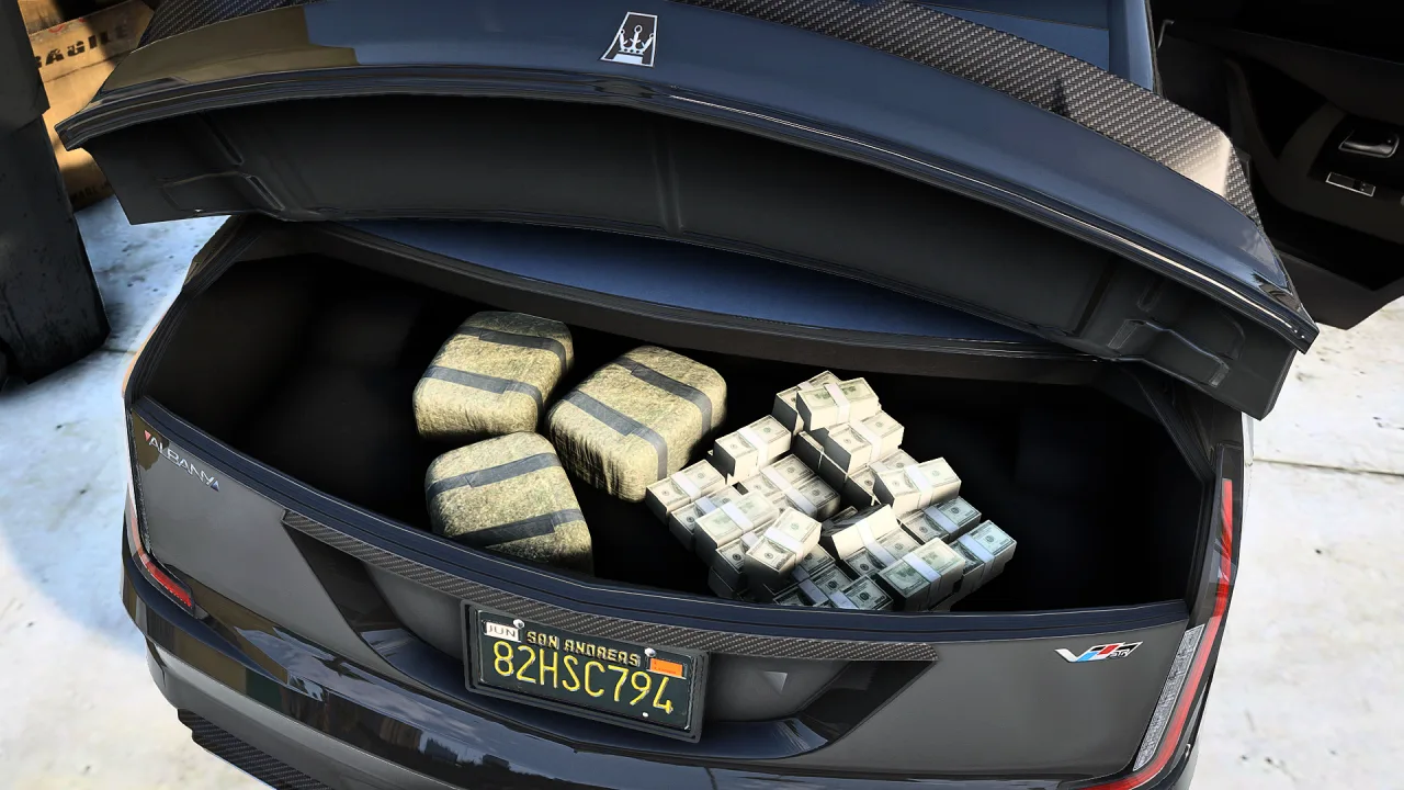 Albany Merula Gang Spec | 6 Seater &amp; Trunk Props | FiveM | Cars-Tebex