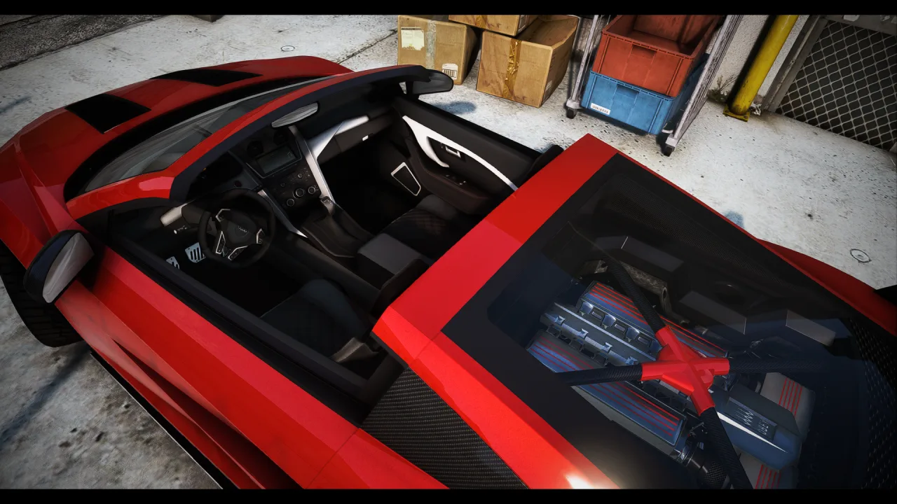 Obey 10R Targa | Addon Sound | 152 Tuning Parts | Liveries | Vanilla Edit | Cars-Tebex
