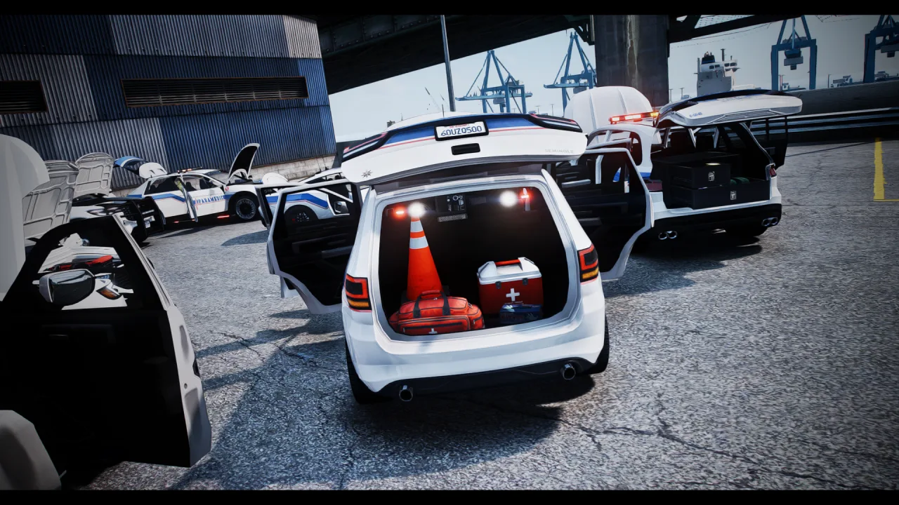 EMS Pack 1 | 10 Vehicles | Addon Sound | FiveM