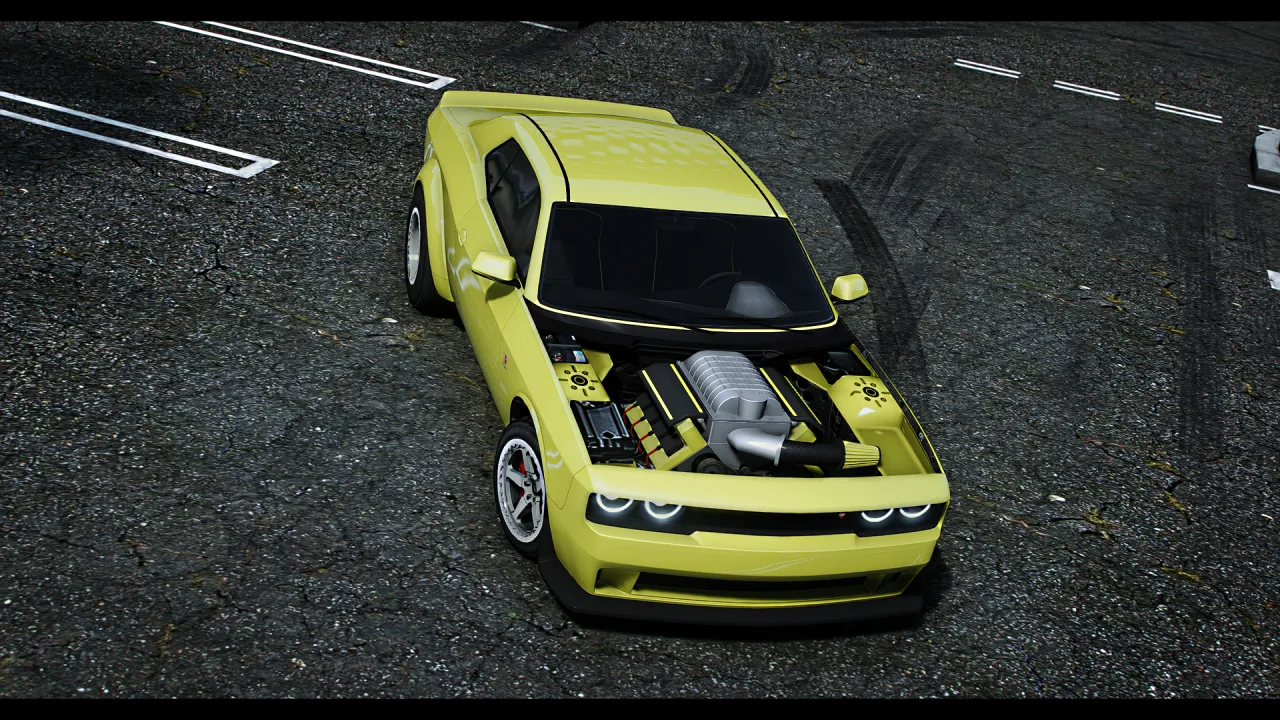 Bravado Gauntlet Hellfire CLXX | Addon Sound | 24 Tuning Parts | Vanilla Edit | Cars-Tebex