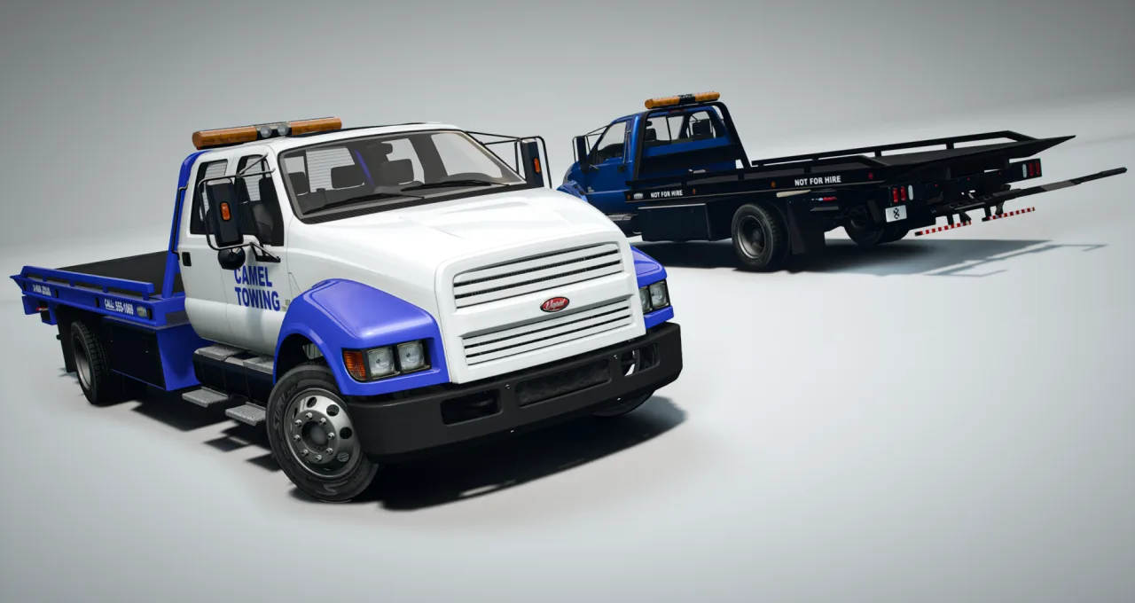 Vapid Yankee C105 Rollback | Animated Bed | Lore Friendly FiveM | Cars-Tebex