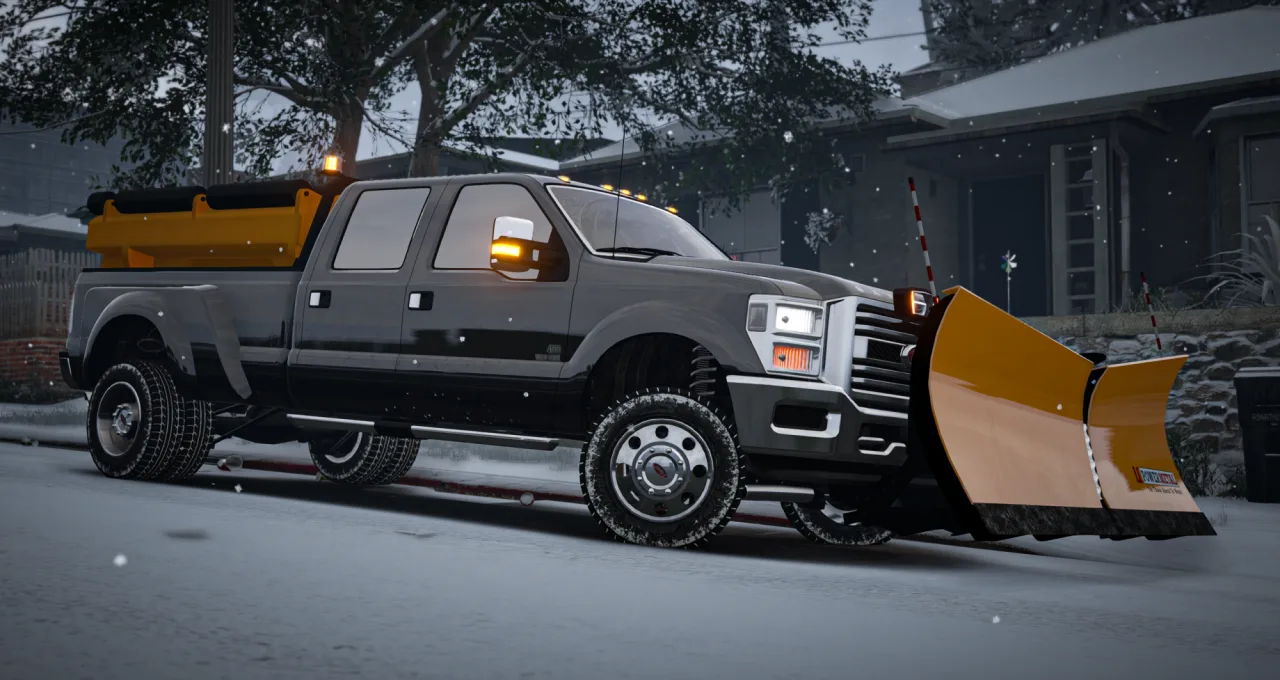 Vapid Sandking Snow Plow Pack | 3 Models | Lore Friendly FiveM | Cars-Tebex