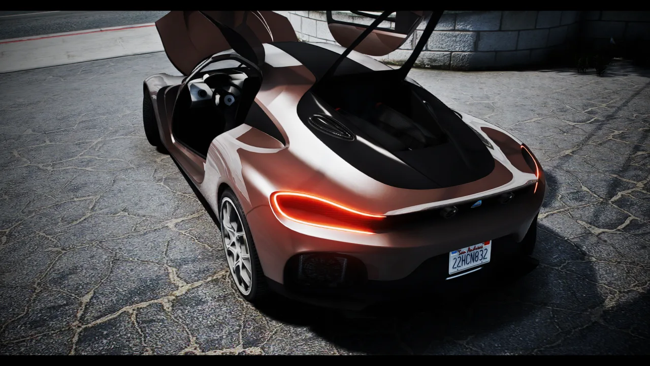 Overflod Evermore | 4 Seater | Addon Sound | Livery Map | Scratch Made | Cars-Tebex