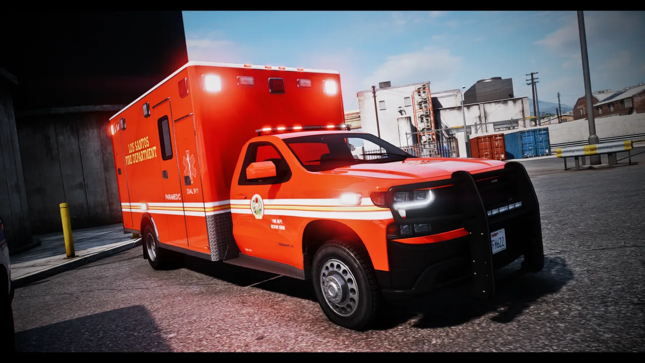 EMS Pack 1 | 10 Vehicles | Addon Sound | FiveM