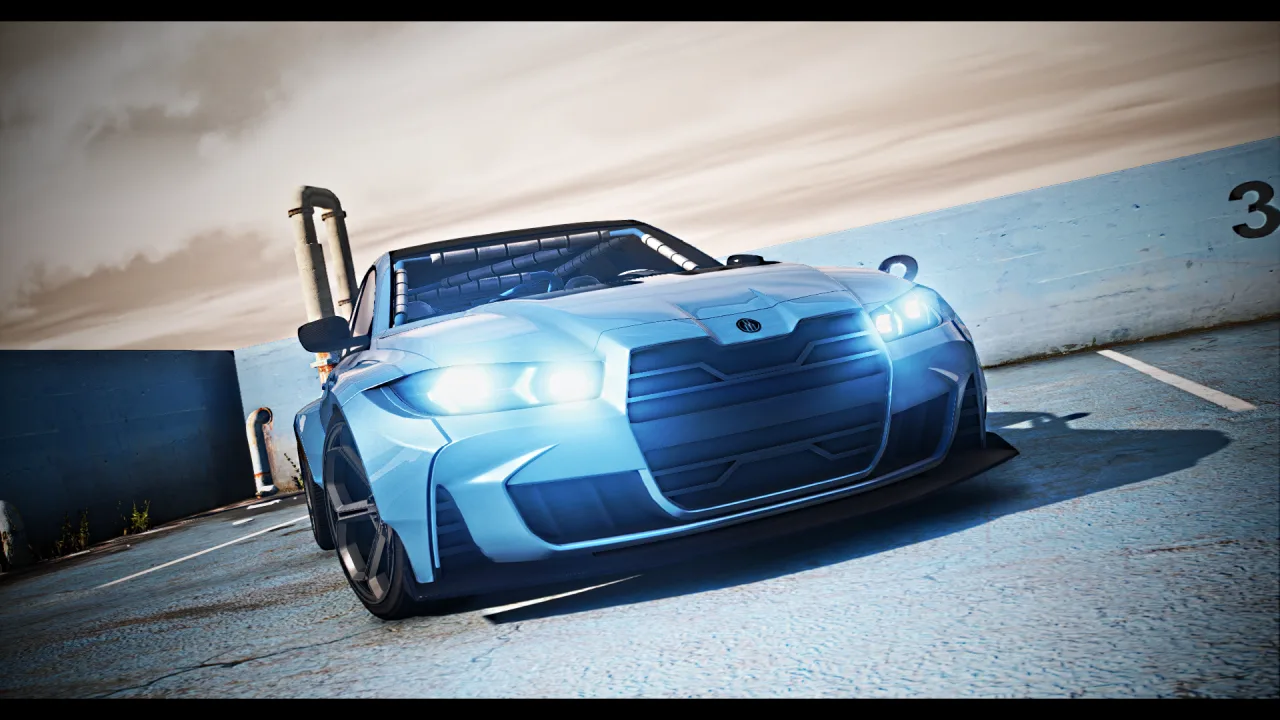 Ubermacht Sentinel GTS RAMPAGE Widebody | Addon Sound | 83 Tuning Parts | Liveries | Vanilla Edit | Cars-Tebex