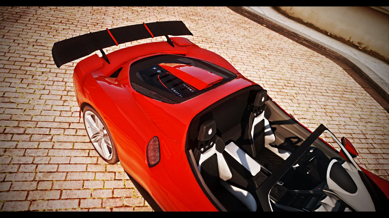 Grotti Stilletto GTR | Addon Sound | 26 Tuning Parts | Livery Map | Scratch Made | Cars-Tebex