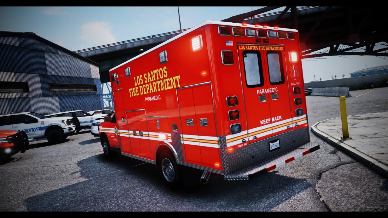 EMS Pack 1 | 10 Vehicles | Addon Sound | FiveM