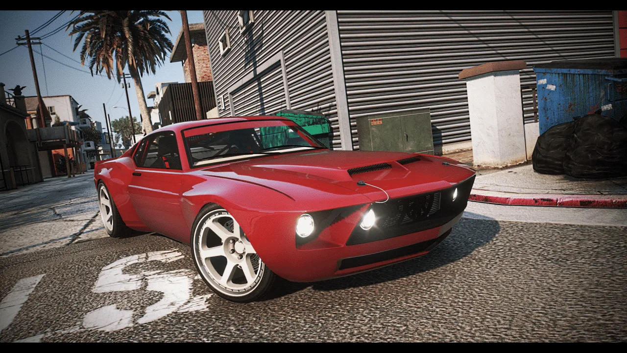 Vapid Dominator GTT CTX | Custom Classic Muscle Car for FiveM