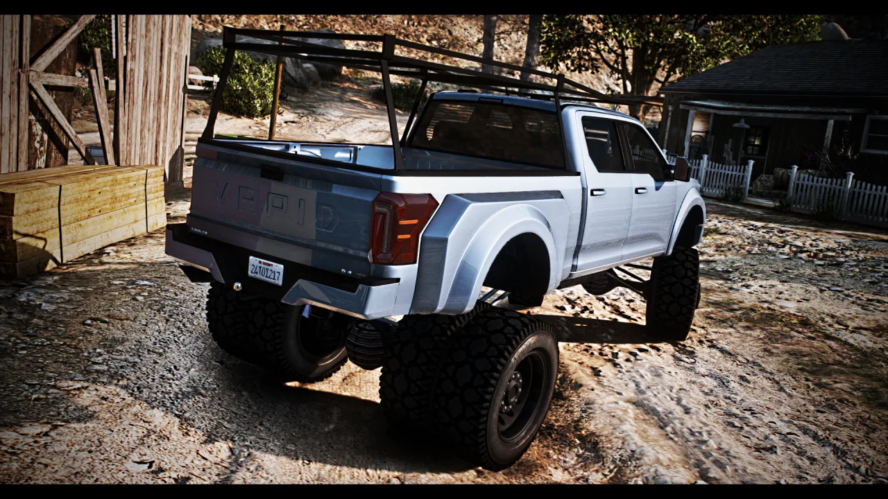Vapid Sadler LT-450 Super Duty DRT | Addon Sound | Scratch Made | Cars-Tebex
