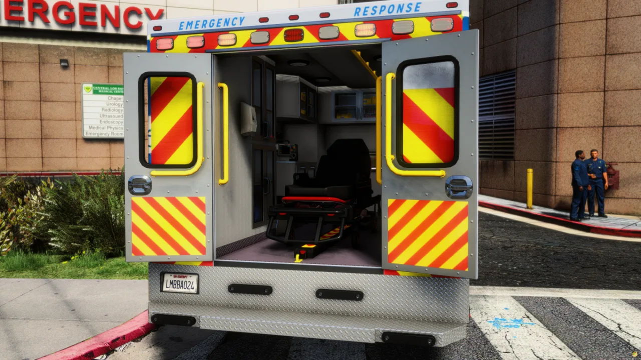 FiveM Lore Friendly Ambulance | Bravado Bison | Non-ELS EMS | Cars-Tebex