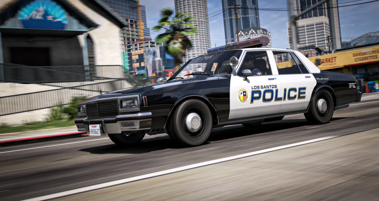 Merit Classic Police Car | Non-ELS | Lore Friendly FiveM