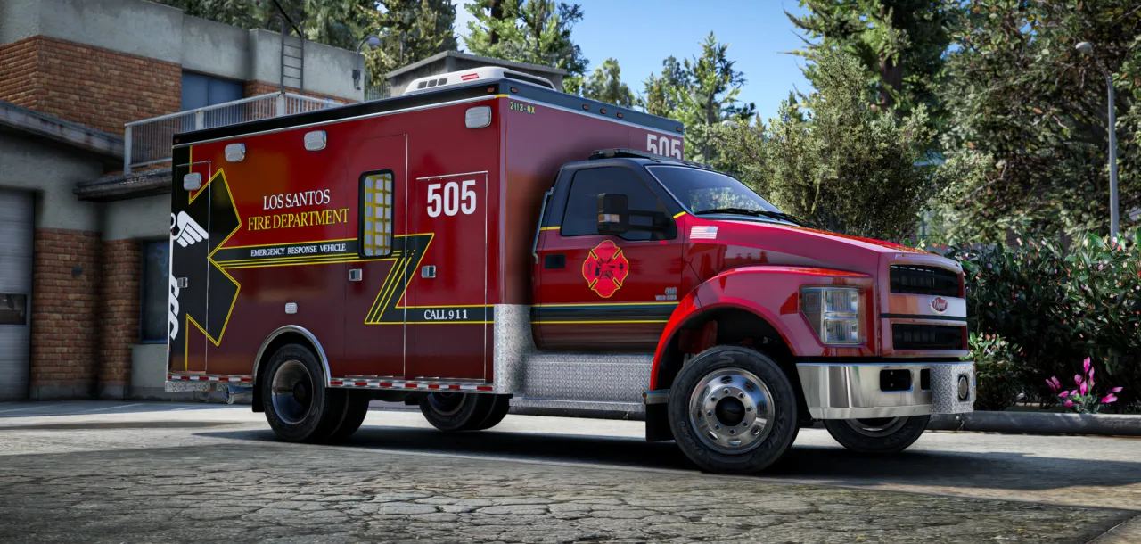 Vapid Yankee Ambulance | Non-ELS 8-Seater | Lore Friendly FiveM | Cars-Tebex