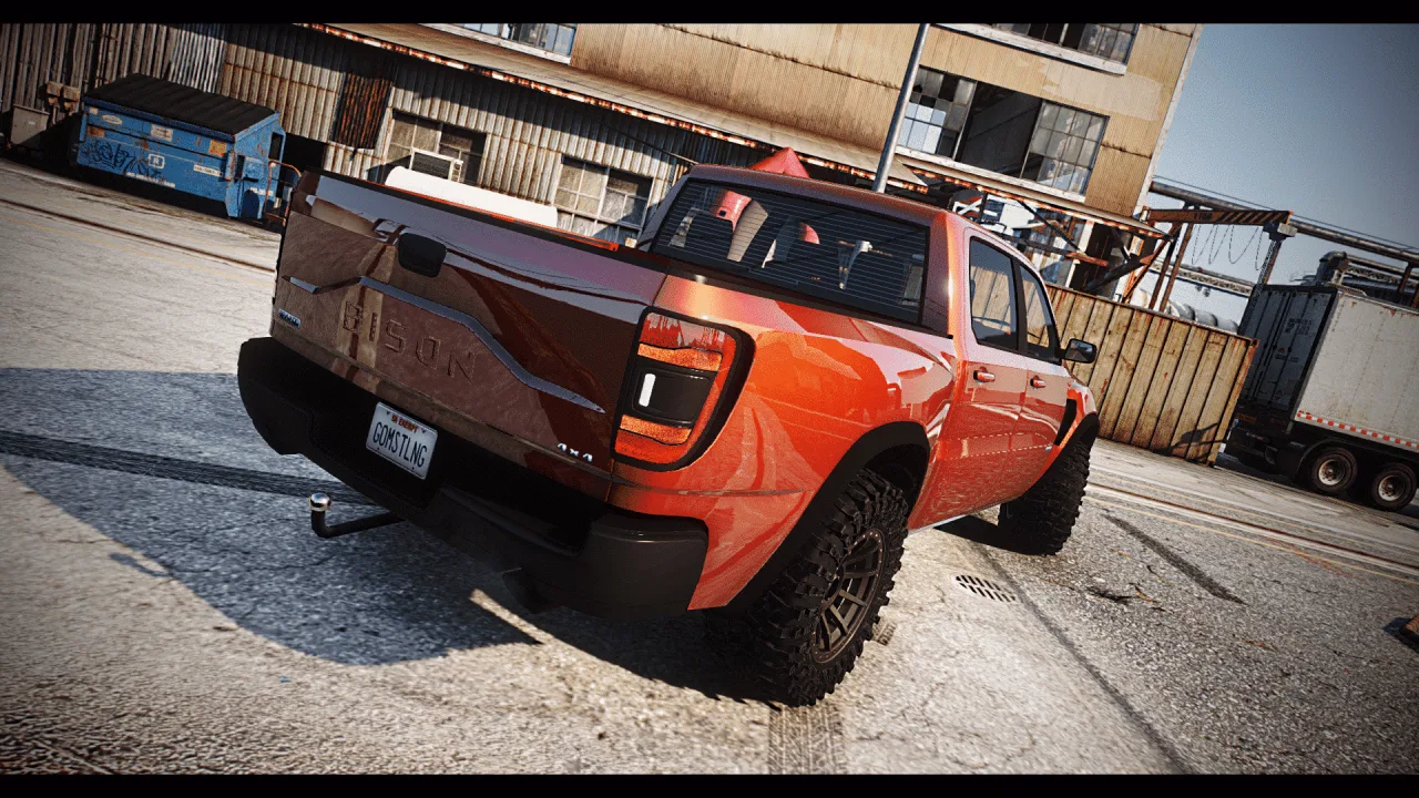 Bravado Bison Hellfire XL | High-Performance Truck for FiveM