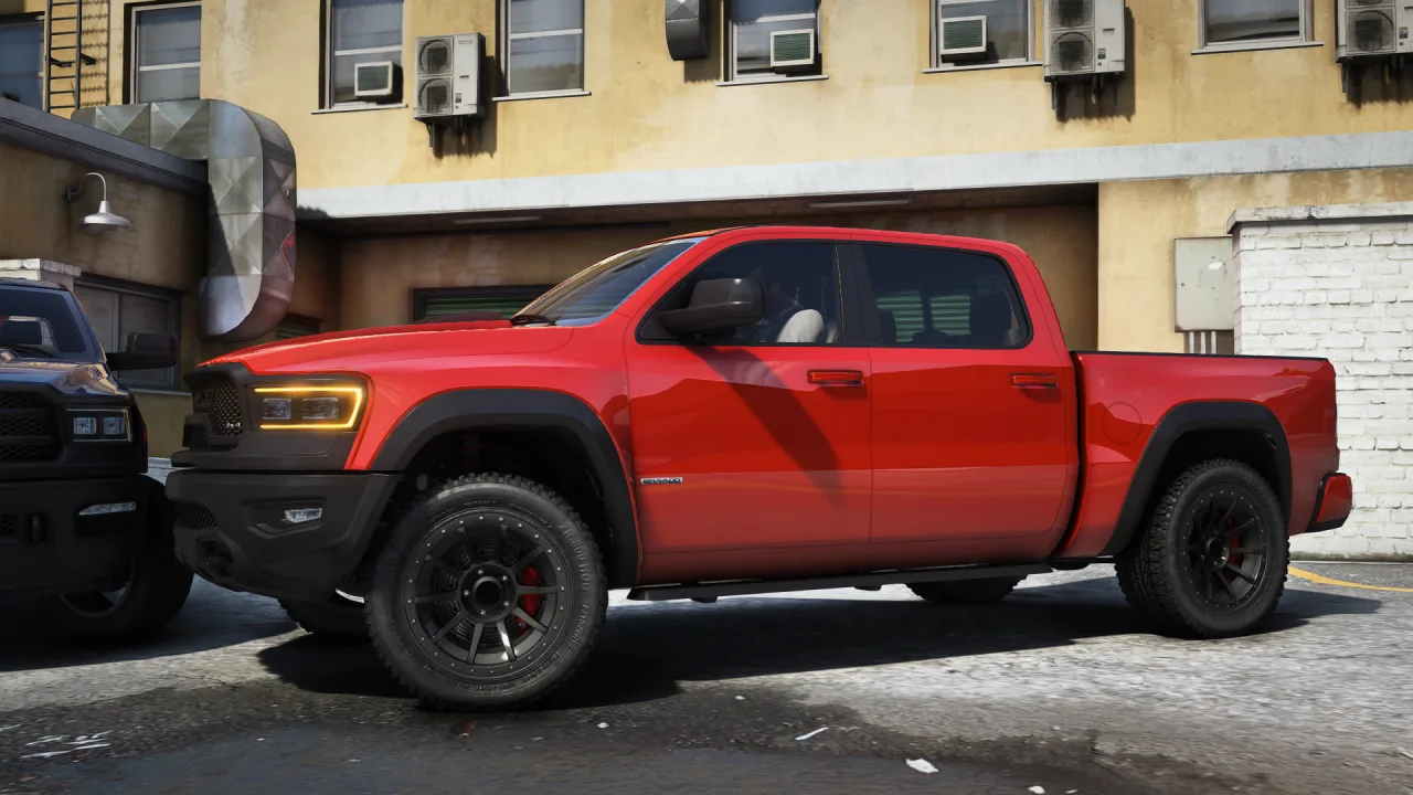 Bravado Bison Hellfire | Scratch Made 6 Seater | FiveM Truck | Cars-Tebex