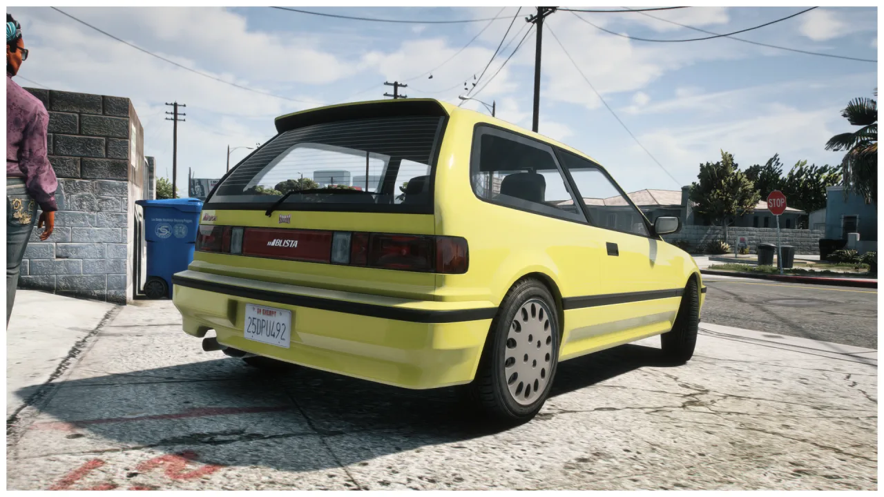 Dinka Blista Hatchback | Addon Sound | 215 Tuning Parts | Liveries | Scratch Made | Cars-Tebex