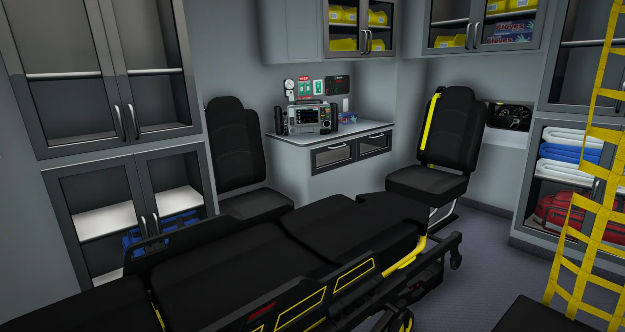 ONX FiveM Lore Friendly Ambulance Pack | Animated Gurney Bundle | Cars-Tebex