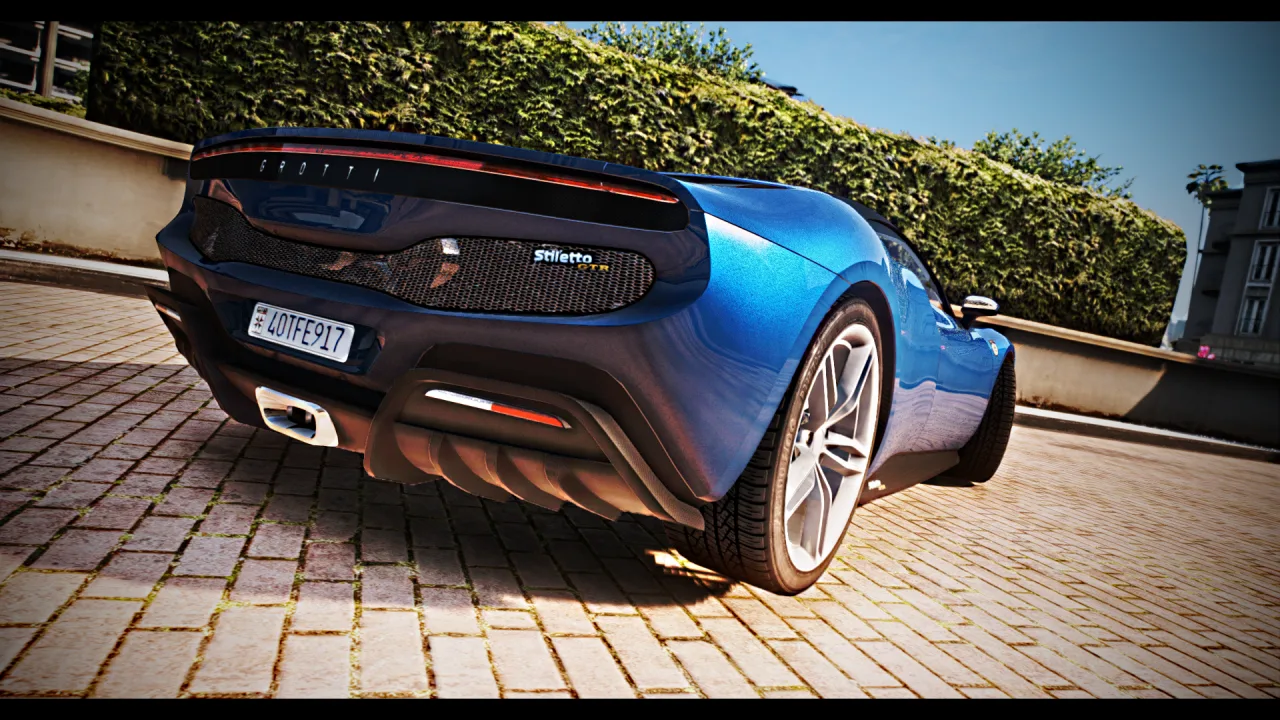 Grotti Stilletto GTR | Addon Sound | 26 Tuning Parts | Livery Map | Scratch Made | Cars-Tebex