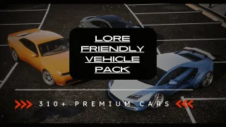 FiveM Lore Friendly Vehicle Pack | 310+ Cars | Complete Bundle photo 1