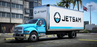 Vapid Yankee C105 LWB | FiveM Box Truck Mod | 5 Cargo Slots
