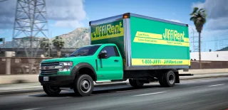 Vapid Sandstorm Box Truck Mod | 3 Cargo Slots | Delivery FiveM