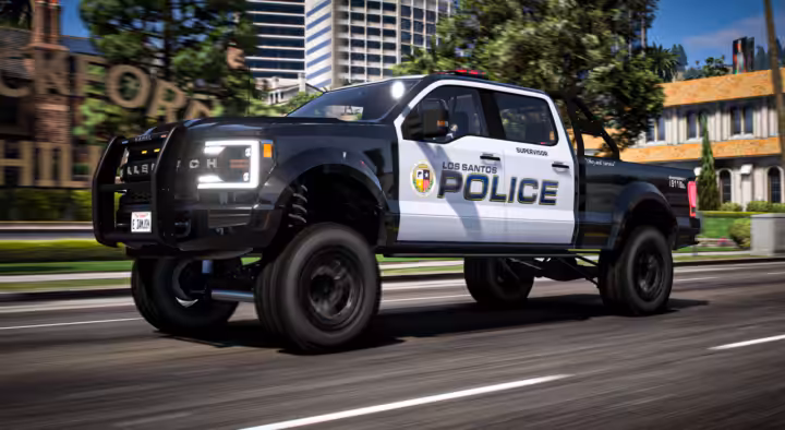 86f59bc092b69a7ee345ad56491cf3c63992be9d FiveM Non-ELS Police Pack | Vapid Sandstorm | LSPD LSSD SAHP - image 3