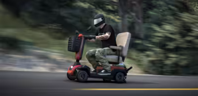 Sunsetter Gravediver | Lore-Friendly Mobility Scooter — FiveM